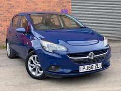 Blue Used 2019 Vauxhall Corsa Hatchback | £4,395 (Fair price)