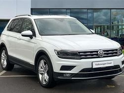 Pure white Used 2020 VW Tiguan SEL SUV | £18,991 (Good price)