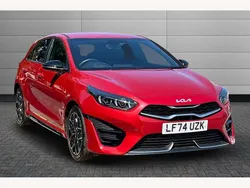 Red Used 2024 Kia Ceed GT-Line Hatchback | £19,495 (Fair price)