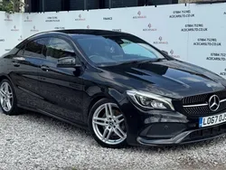 Black Used 2018 Mercedes CLA220 AMG line Sedan | £11,395 (Good price)