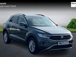 Grey Used 2023 VW T-Roc Life SUV | £19,282 (Fair price)