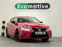 Red Used 2016 Lexus CT200h Sport Line Hatchback | £11,000 (Fair price)