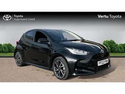 Black Used 2022 Toyota Yaris Hybrid Design Hatchback | £15,760 (Fair price)