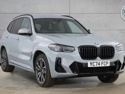 Grey Used 2024 BMW X3 M Sport SUV | £42,999 (Fair price)