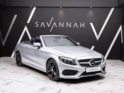 Silver Used 2016 Mercedes C220 AMG line Cabriolet | £15,490 (Fair price)