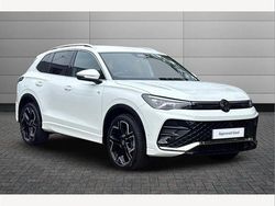 White New 2025 VW Tiguan R-line SUV | £39,450 (Fair price)