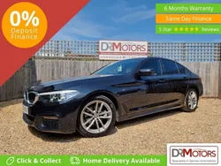 Black Used 2018 BMW 520 M Sport Sedan | £15,640 (Fair price)