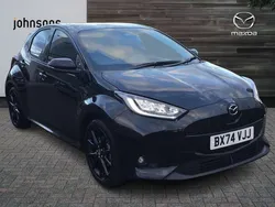 Black Used 2025 Mazda 2 Homura-Line Hatchback | £20,490 (A bit pricey)