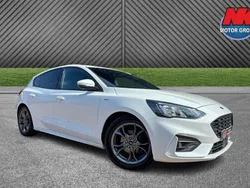 White Used 2020 Ford Focus ST-Line Hatchback | £9,799 (Fair price)