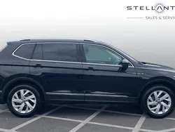 Black Used 2022 VW Tiguan Allspace S SUV | £23,483 (Super price)