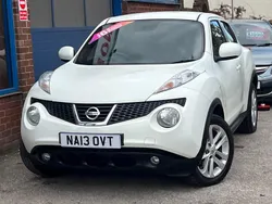 White Used 2013 Nissan Juke Acenta SUV | £3,795 (Good price)