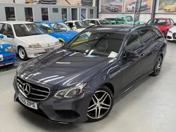 Blue Used 2015 Mercedes E220 AMG Estate | £9,911 (Fair price)