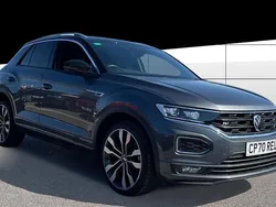 Grey Used 2021 VW T-Roc R-line SUV | £22,495 (Fair price)