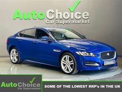 Blue Used 2016 Jaguar XE R-Sport Sedan | £11,985 (Fair price)