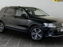 Black Used 2018 VW Tiguan Allspace SE SUV | £15,995 (Fair price)