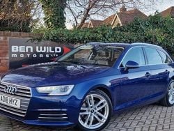 Blue Used 2018 Audi A4 Sport Estate | £9,990 (Good price)
