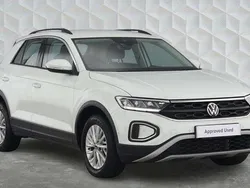 White Used 2022 VW T-Roc Life SUV | £19,070 (Fair price)
