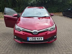 Red Used 2018 Toyota Auris Hybrid Estate | £8,900