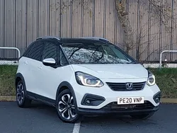 White Used 2020 Honda Jazz Hybrid Hatchback | £16,498 (Fair price)