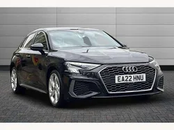 Black Used 2022 Audi A3 S-Line Hatchback | £23,500 (Fair price)