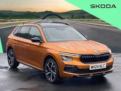 Orange Used 2024 Skoda Kamiq Monte Carlo SUV | £22,490 (A bit pricey)