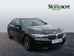 Black Used 2022 BMW 530e M Sport Sedan | £25,995 (Fair price)