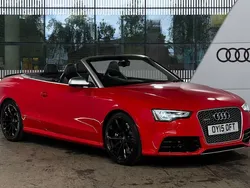 Red Used 2015 Audi RS5 Advanced Cabriolet | £24,777 (Expensive)