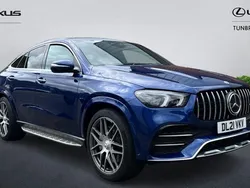 Blue Used 2021 Mercedes GLE53 AMG Premium Plus Coupe | £57,995