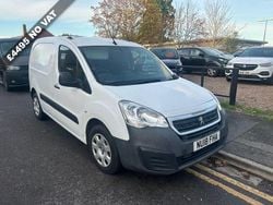 White Used 2018 Peugeot Partner Van | £4,495 (Expensive)