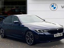 Blue Used 2022 BMW 520 M Sport Sedan | £23,992 (Fair price)