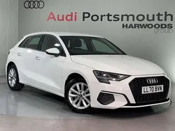 White Used 2020 Audi A3 Black Edition Hatchback | £16,690 (Good price)