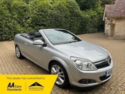 Silver Used 2010 Vauxhall Astra Cabriolet Design Edition Cabriolet | £2,495 (Fair price)
