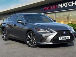 Grey Used 2021 Lexus ES300H Sport Line Sedan | £24,041 (Fair price)