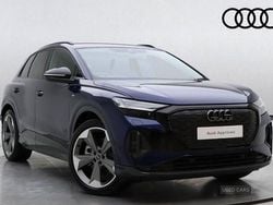 Used 2025 Audi Q4 e-tron Black Edition SUV | £38,490 (Good price)