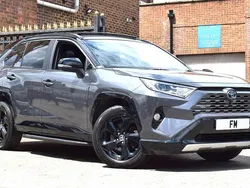 Grey/black Used 2019 Toyota RAV4 Hybrid SUV | £19,450 (Expensive)
