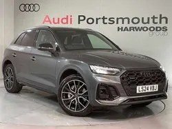 Grey Used 2024 Audi Q5 Black Edition SUV | £45,190 (Expensive)