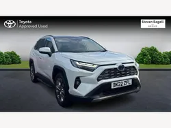 White Used 2022 Toyota RAV4 Hybrid SUV | £28,395 (Fair price)