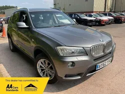Grey Used 2012 BMW X3 Impressive SUV | £5,899 (Fair price)