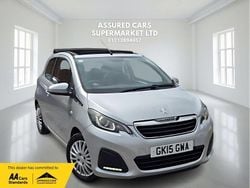 Silver Used 2015 Peugeot 108 Active Hatchback | £3,285 (Fair price)