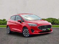 Red Used 2023 Ford Fiesta Titanium Hatchback | £13,295 (Good price)