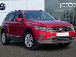 Red Used 2022 VW Tiguan Life SUV | £21,000 (Good price)