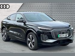 Black New 2025 Audi Q6 e-tron Sport SUV | £55,990 (Super price)
