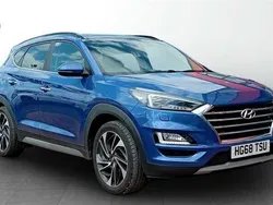 Blue Used 2019 Hyundai Tucson Premium SE SUV | £16,999 (A bit pricey)