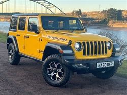 Yellow Used 2020 Jeep Wrangler Rubicon SUV | £33,999 (Good price)