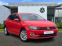 Red Used 2021 VW Polo Match Hatchback | £15,643 (Fair price)