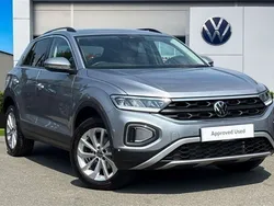 Silver New 2025 VW T-Roc Match SUV | £27,990 (Fair price)
