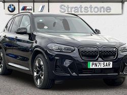 Black Used 2021 BMW iX3 M Sport SUV | £29,899 (Fair price)