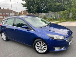 Blue Used 2015 Ford Focus Titanium Hatchback | £3,990 (Good price)
