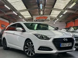 White Used 2017 Hyundai i40 SE Estate | £8,200 (Fair price)