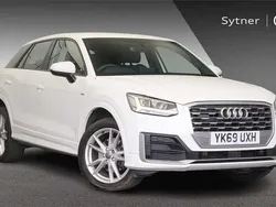 White Used 2019 Audi Q2 S-Line SUV | £22,000 (Good price)